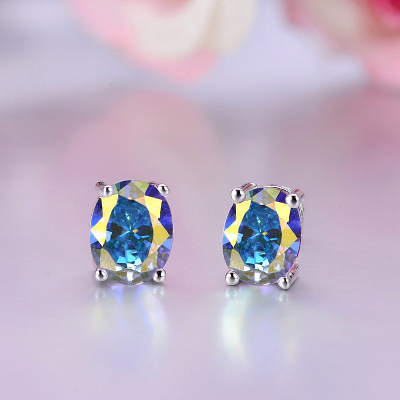 KexuanJewelry's tweet image. KeXuan 18K White Gold Plated 4 Pong Round Blue Cubic Zirconia Stud Earring, Oval
amazon.com/dp/B07ZGNP561