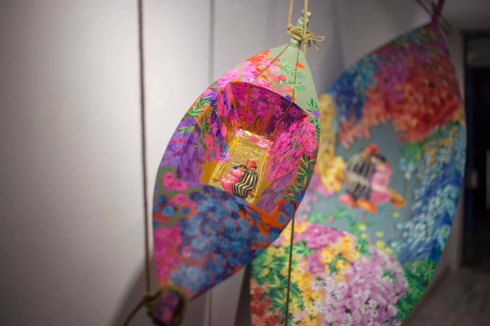 UnfpaEgypt's tweet photo. "The Boats of Burullus" exhibition takes place from 20 Oct.-3 Nov. at Azad Art Gallery, in collaboration with UNFPA and the Abdel Wahab Abdel Mohsen Foundation. The proceeds will support the #Art4Development project to be implemented by Dr. Abdel Wahab's Foundation. https://t.co/Y6wxdL6w4j