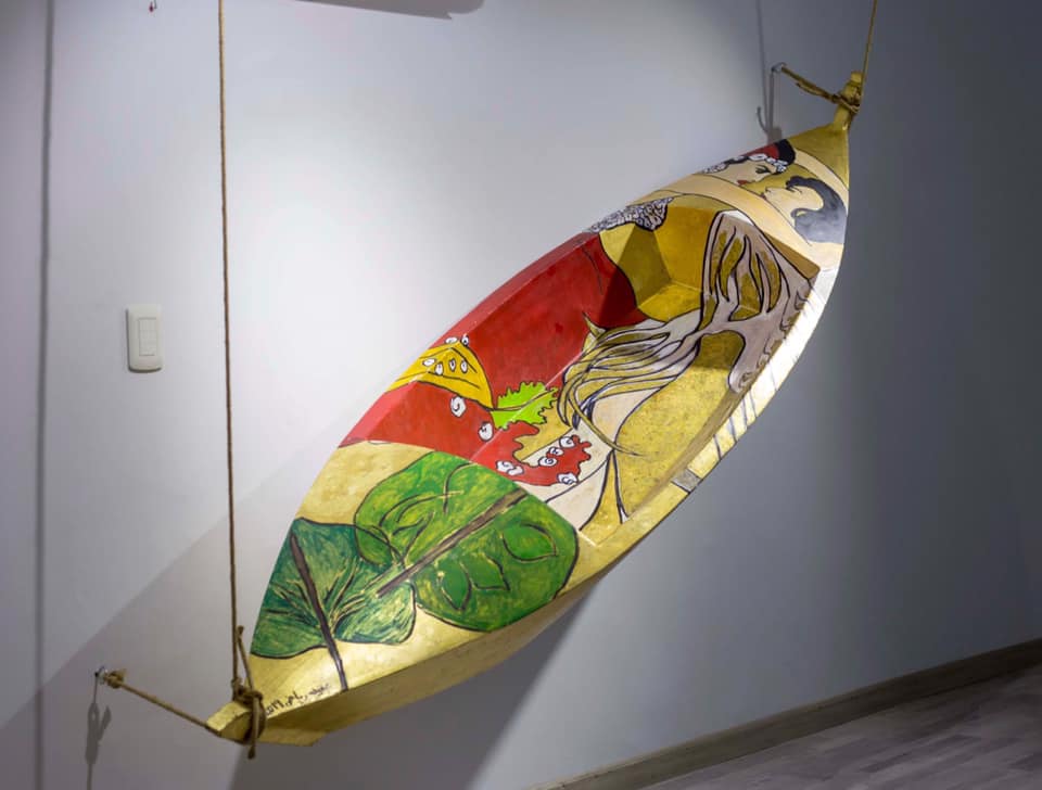 UnfpaEgypt's tweet photo. "The Boats of Burullus" exhibition takes place from 20 Oct.-3 Nov. at Azad Art Gallery, in collaboration with UNFPA and the Abdel Wahab Abdel Mohsen Foundation. The proceeds will support the #Art4Development project to be implemented by Dr. Abdel Wahab's Foundation. https://t.co/Y6wxdL6w4j