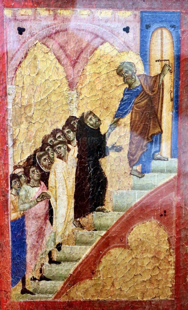Quali Uomini Sono Beati Per San Francesco Dante per tutti on Twitter: "San Pietro apre a san Francesco e ai beati
