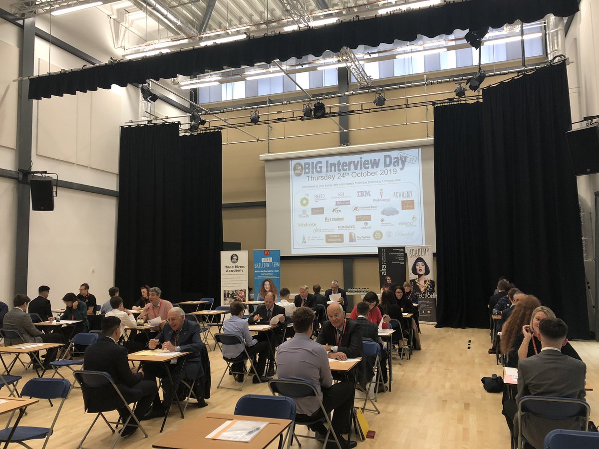 3RiversSurrey's tweet photo. Big Interview Day for our Year 11 students. They all look very smart and are being put through their paces! Thank you so much to all the businesses that are supporting this fantastic event. https://t.co/yM7BLiuKcb
