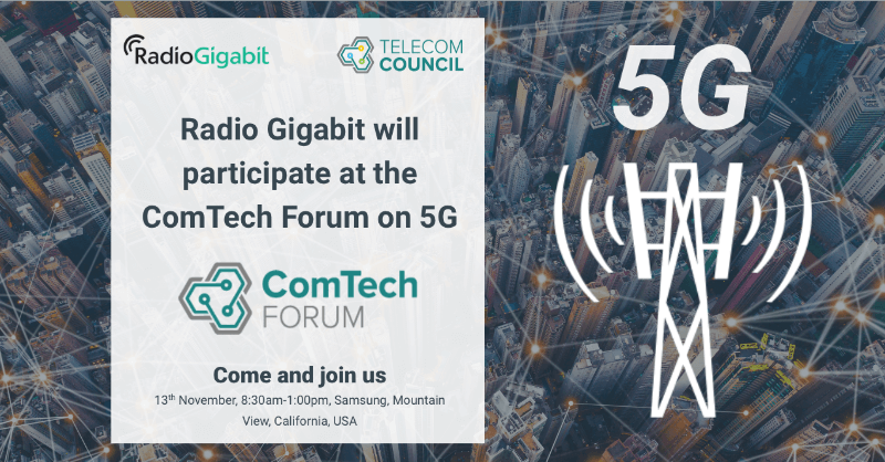 RadioGigabit's tweet photo. Join us at ComTech Forum on 5G!
We will discuss our recent developments of a cutting edge and efficient FPGA-based 5GNR PHY (layer 1) solution for radio access network infrastructure
#ComTechForum #5G #RadioGigabit
https://t.co/VueJQY1GZ3 https://t.co/Xa1OXwcMgq