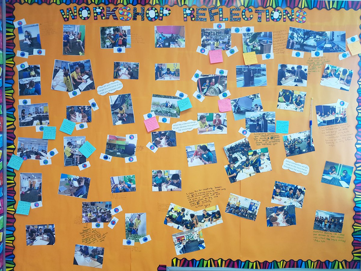 lrbennett12's tweet photo. @ais_singapore students reflecting on their workshops. Ss have started to think more about our 3 central, sharing some insightful thoughts. Look forward to seeing where they want to go next with #pypx https://t.co/uraTV4tuTZ