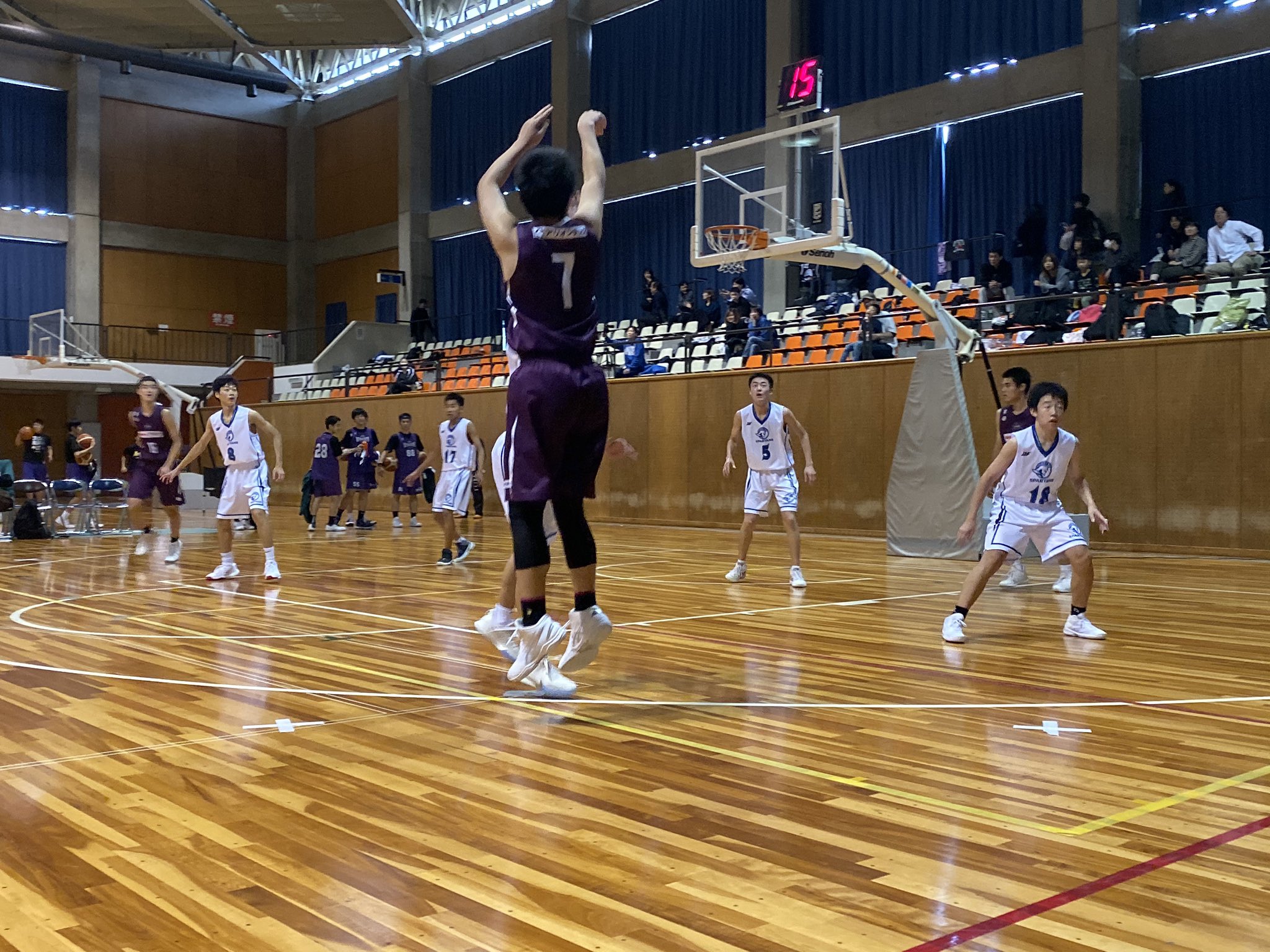 山形ワイヴァンズバスケットボールアカデミー on Twitter "【⛹️‍♂️U15⛹️‍♀️】 男子 《U15》 8754 vs