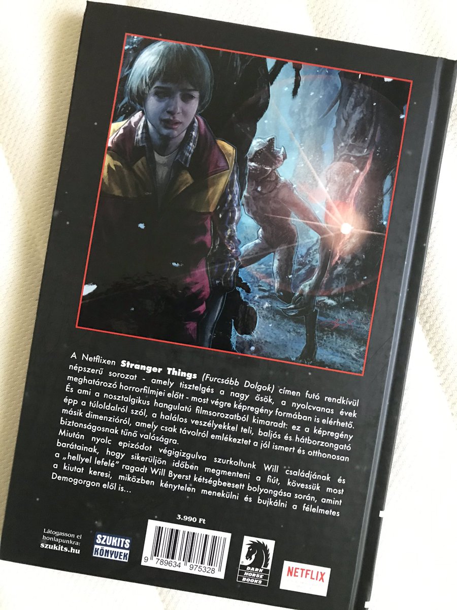 My first comic book of Stranger things (hungarian edition) 😄
<a href="/Stranger_Things/">sƃuᴉɥʇ ɹǝƃuɐɹʇs</a> <a href="/strangerwriters/">stranger writers</a> #StrangerThings #comics #comicbooks