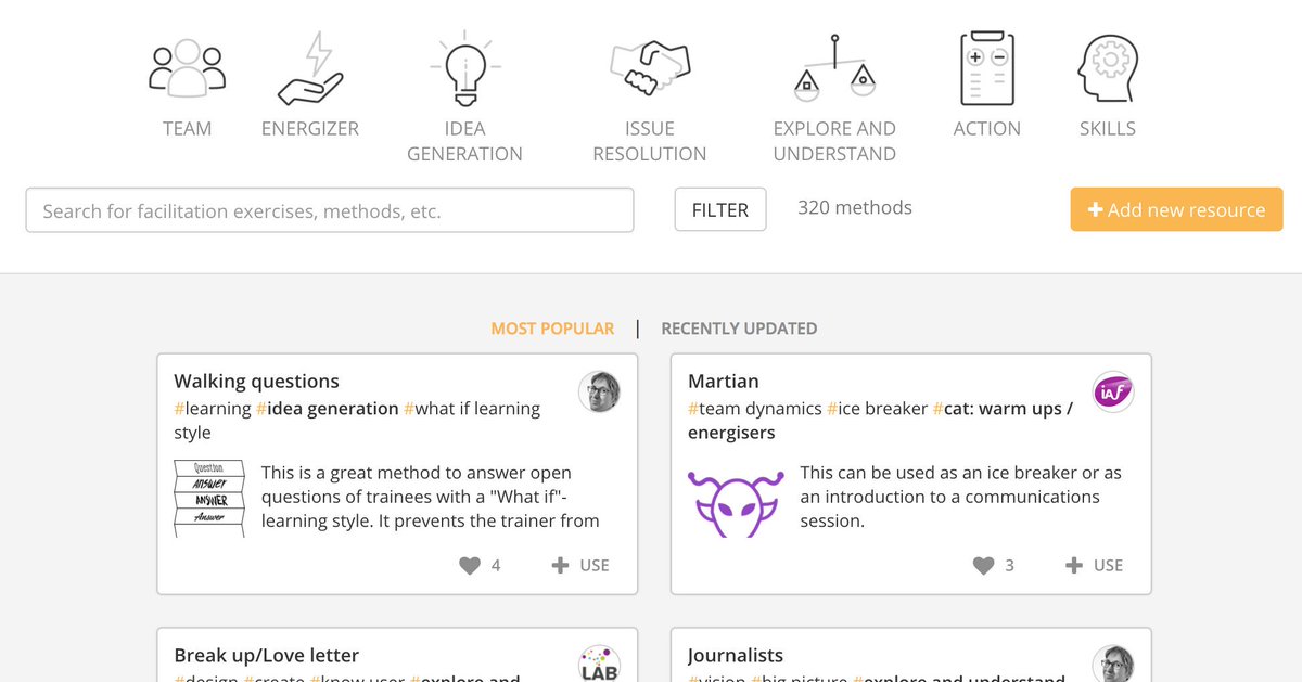 SessionLab's tweet image. Can't believe the #IAFmeetup was nearly a week ago! So many insights still whizzing around my brain! Follow @IAFEnglandWales, listen to @Fac_Stories and if you need resources for #facilitation, check out our library of 500+ techniques. We love helping! buff.ly/363lXWg