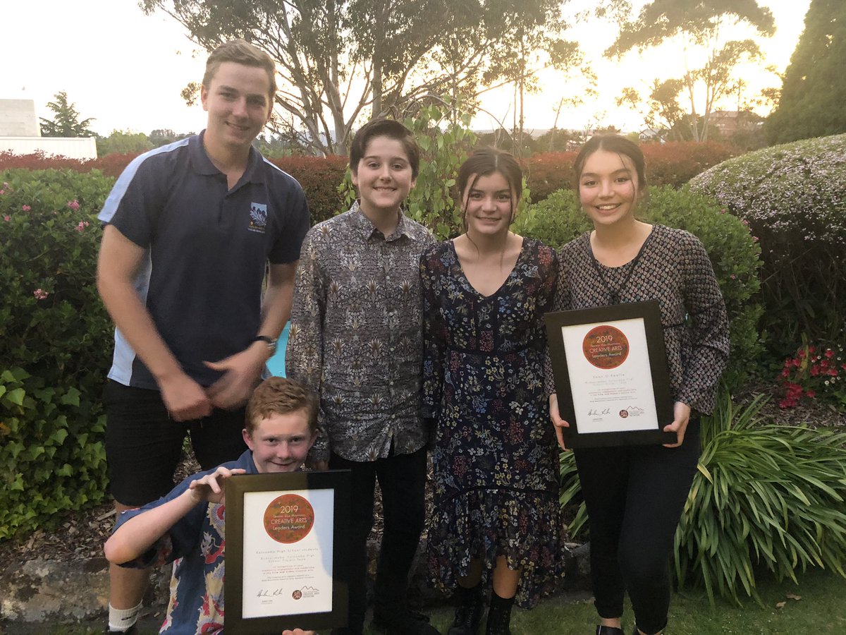 Congratulations to our students and artist and mentors Jacinta, Jo, Chris and Sean on winning a Greater Blue Mountains Creative Arts Leader Award for their amazing film Budyarimaba. And thanks Rilka @Emma_LeMarquand @BoyallJenny <a href="/mccallumtp/">Tim McCallum</a> <a href="/NSWEducation/">NSW Dept of Education</a>