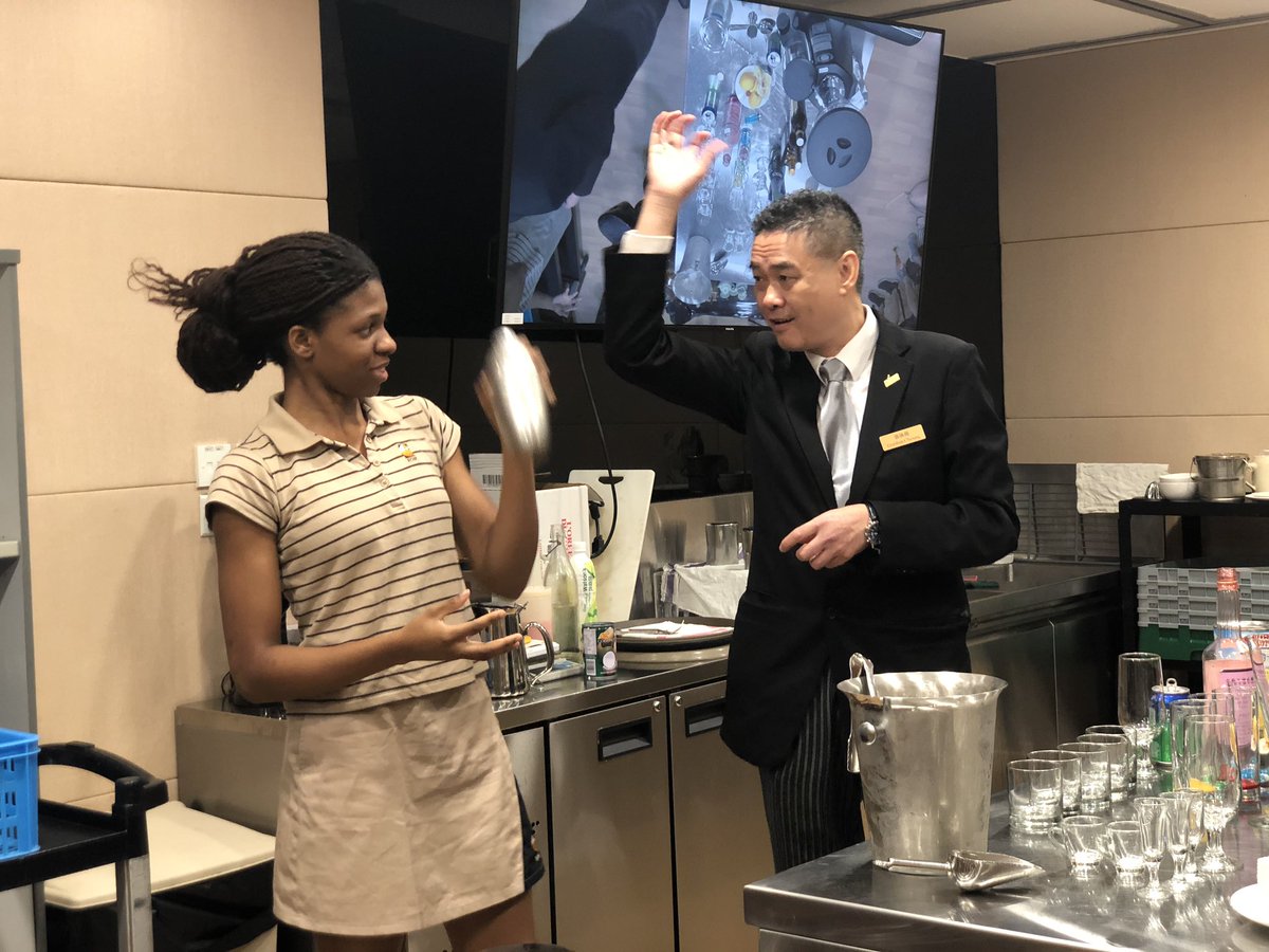 wilmashen's tweet photo. Another great #IBCP mock lesson at International Culinary Institute Hong Kong. Students enjoyed making their own mocktails and coffee for a bit of fun. #cpstudents #culinaryart #hospitality @StewartRedden https://t.co/zIa5g0N85p