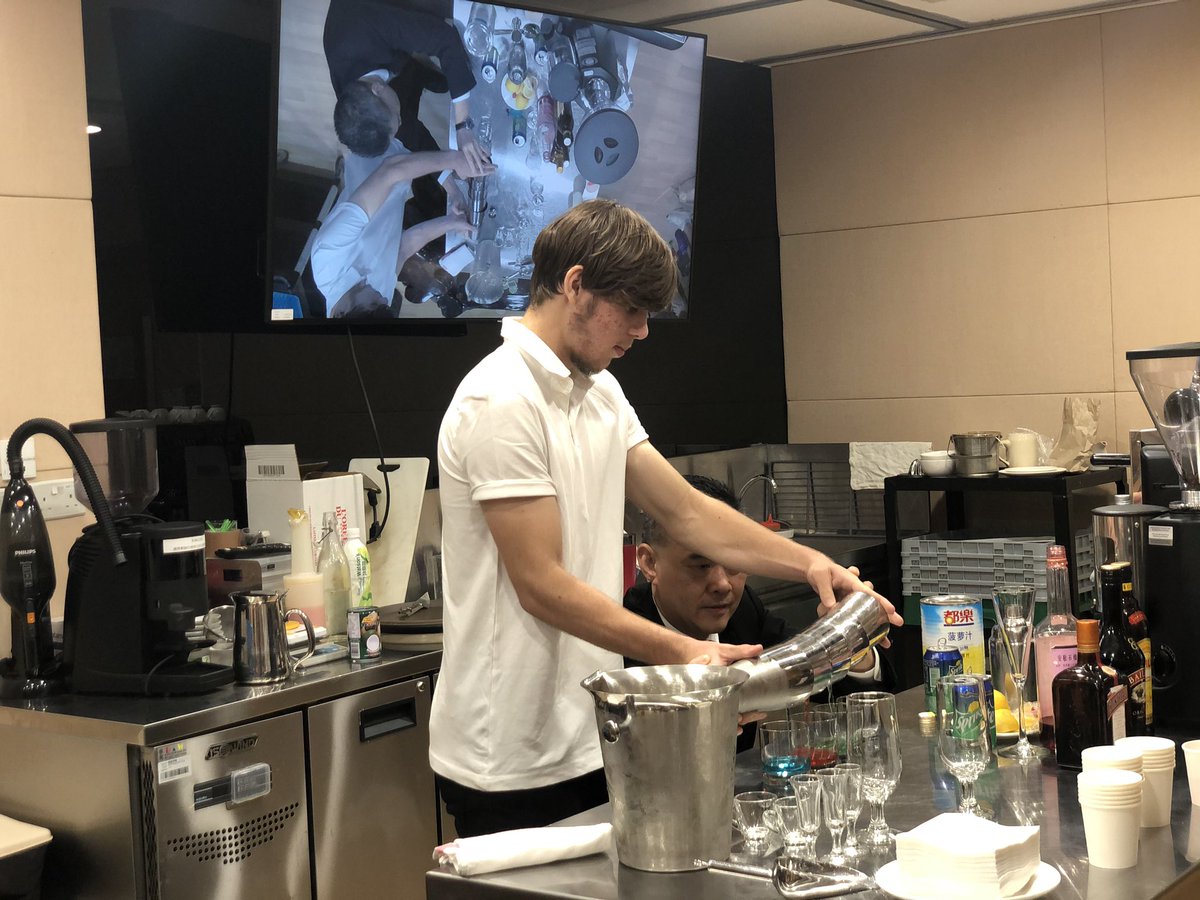 wilmashen's tweet photo. Another great #IBCP mock lesson at International Culinary Institute Hong Kong. Students enjoyed making their own mocktails and coffee for a bit of fun. #cpstudents #culinaryart #hospitality @StewartRedden https://t.co/zIa5g0N85p
