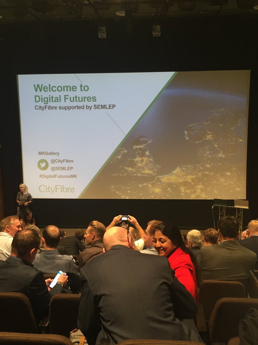 Looking forward to today’s #DigitalFuturesMK event !#MiltonKeynes the first gigabit #SmartCity in the #UK so what’s next <a href="/CityFibre/">CityFibre</a> <a href="/SEMLEP/">SEMLEP</a>