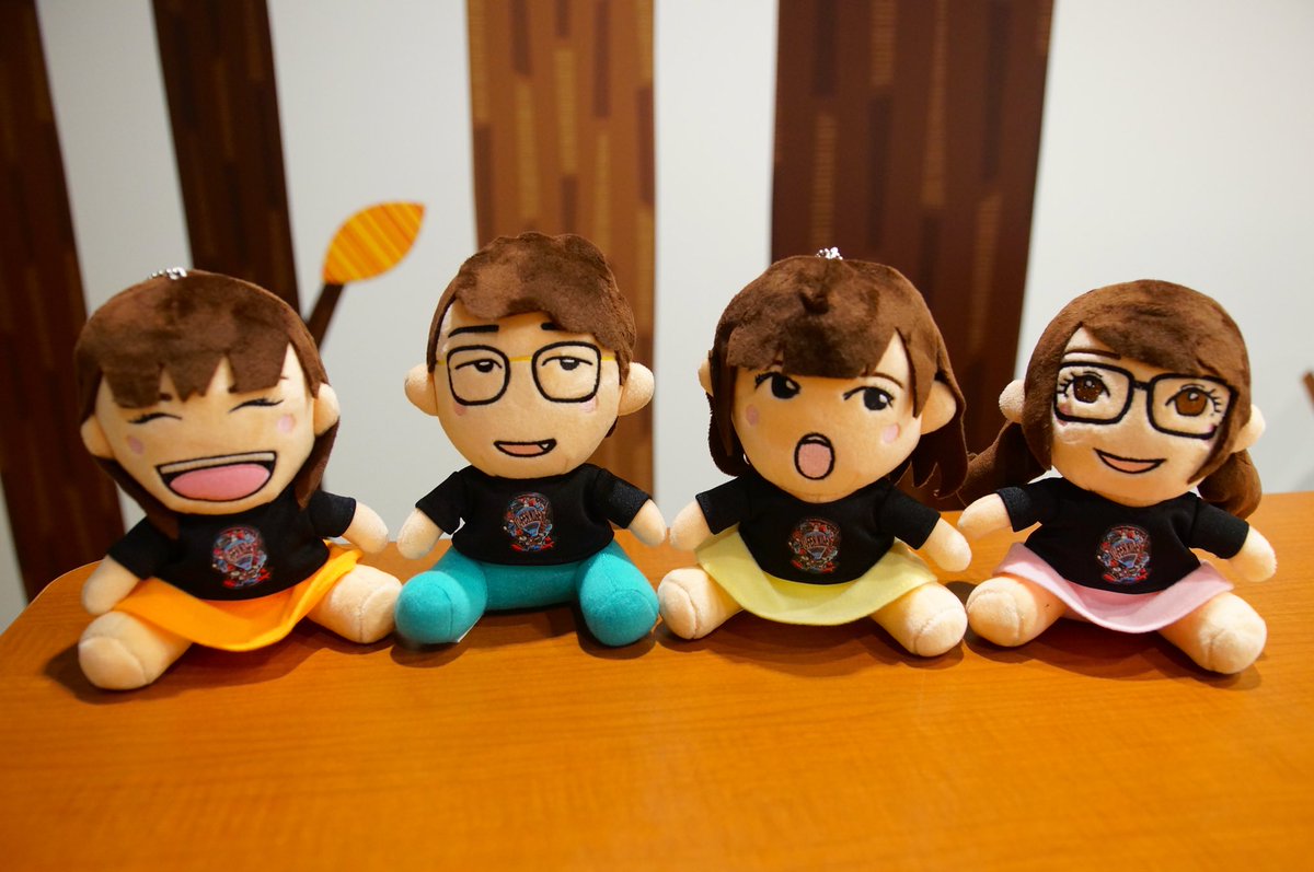 ボンボンTV ぬいぐるみ 4個セット ボンボンTV Chubby ぬいぐるみ