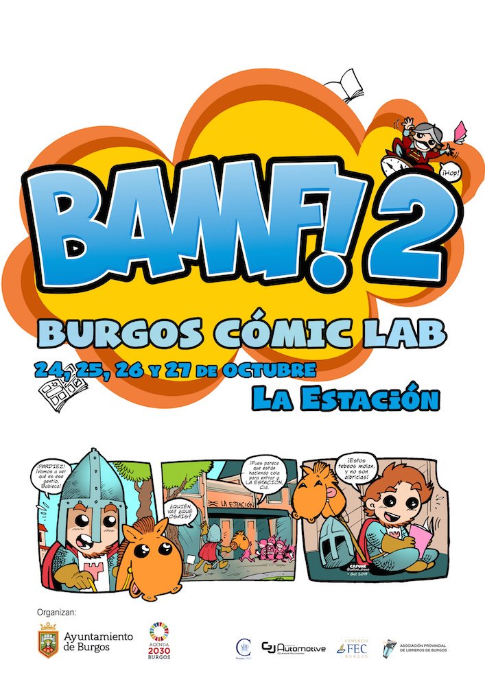 ColCientificos's tweet photo. A partir de hoy y hasta el domingo se proyectarán nuestros #tebeos #educativos dentro del festival #BAMF2 en #Burgos ¡No os lo perdáis! https://t.co/oYkTw1nVsT
