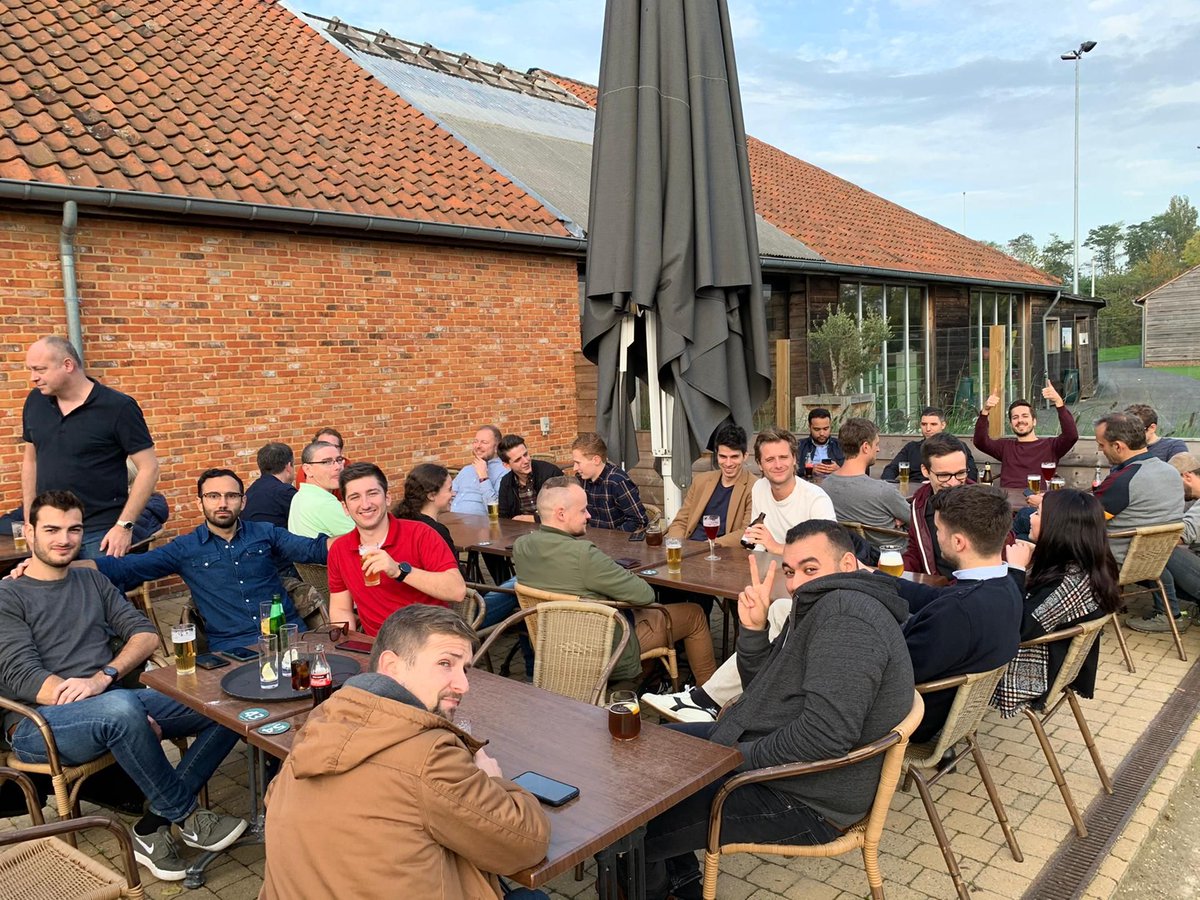 RoboRana's tweet photo. Yesterday, we had a golf initiation team event with the brand new #RoboTeam to celebrate our new family member: Convitas ๐๐ผ The strong combination between #BusinessProcessManagement and #RPA promises a great future for powerful and #IntelligentAutomations. ๐ธ https://t.co/V8y8yXfl3s