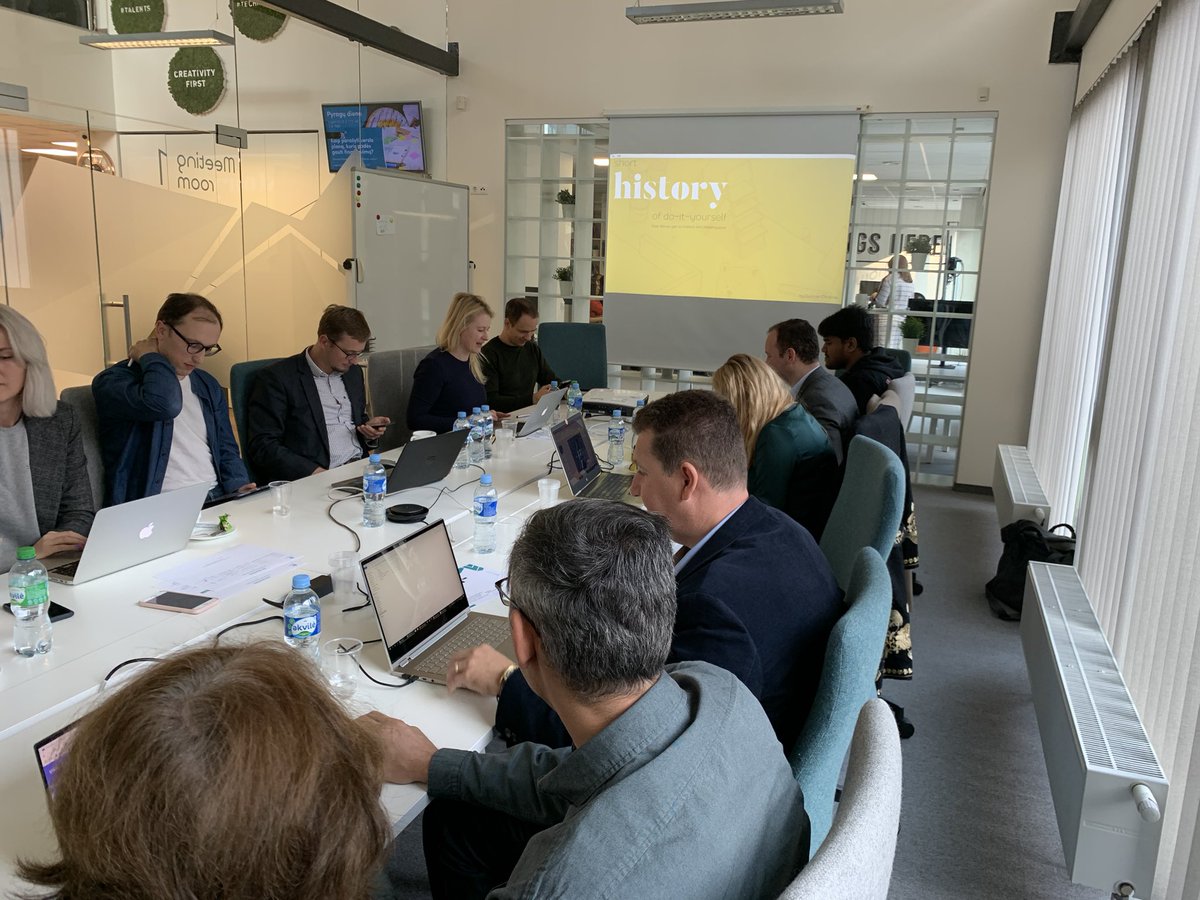 UPBCAMIS's tweet photo. Last transnational project meeting of the Erasmus+ project HEI-MAKERS. It is all about Makerspaces!!! #upbcamis #makerspaces #erasmusplus https://t.co/0e7pPTHmLE