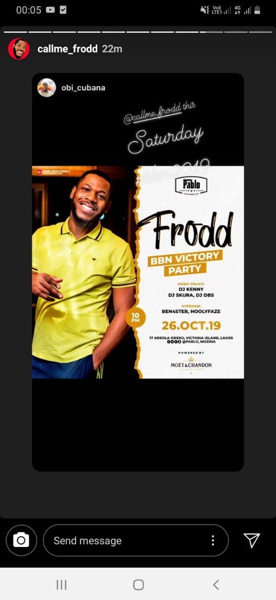 cee_charity1's tweet photo. Frodd to the world. This is just the beginning. More grace @callme_frodd2 #FroddXMegacity #FroddXObiCubana #FroddNation #froddeffect https://t.co/HbCcq6tLMy
