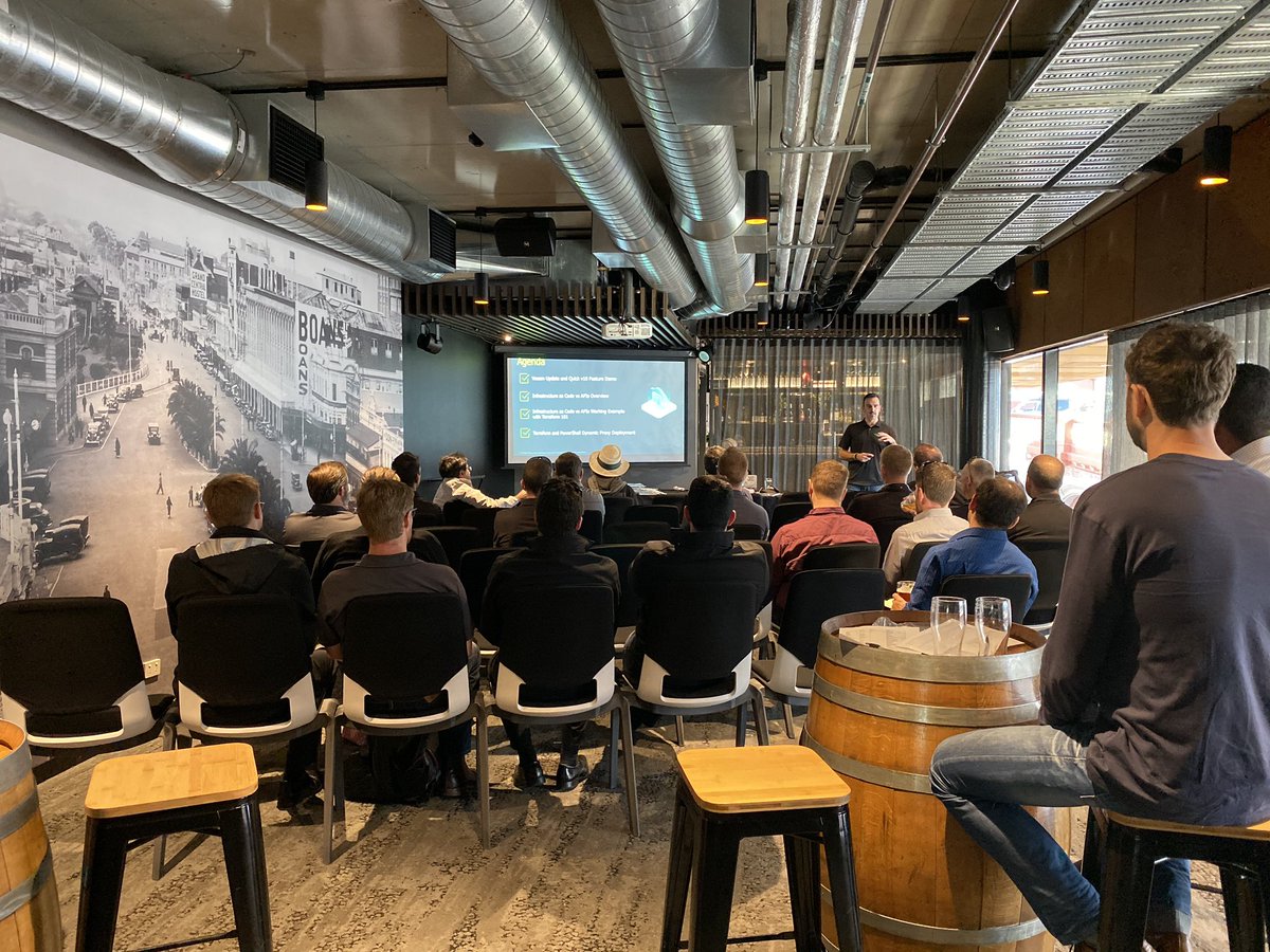 Perth VMUG tweet media