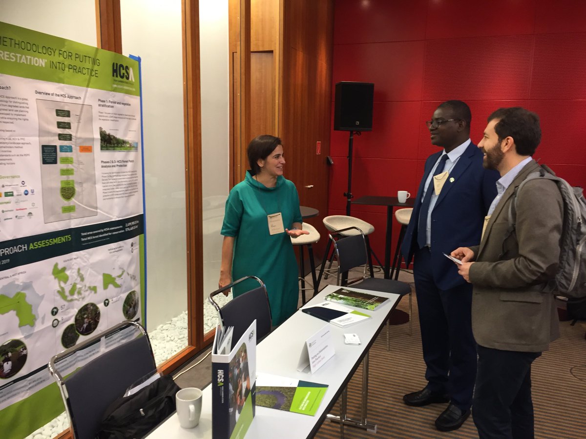 Highcarbonstock's tweet photo. @WorldCocoa Foundation partnership meeting #WCPM speaking with members and stakeholders on how the #HCS Approach can support Cocoa Forest Initiative action plans to halt deforestation and conserve #HCS forests &amp; #HCV areas https://t.co/ytnGVTB5cg