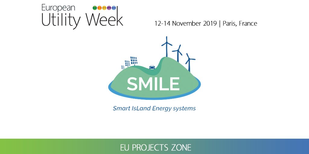Enlit_Europe's tweet photo. Join SMILE @H2020SMILE on the #EUW19 #EUProjectsZone - register via this exclusive invite: https://t.co/bD3NgJ4Xql https://t.co/3A5a7f2MQq