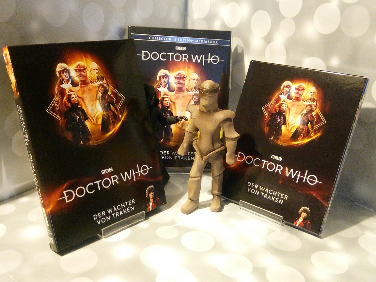 Iltu123's tweet photo. Ab morgen dann überall erhältlich 😍
#DerWächterVonTraken
Danke, für dieses tolle Release. I love it ❤️
#doctorwho #ClassicDoctorWho #keeperoftraken #Mediabook #DVD #bluray #Synchonfassung #aufDeutsch #4thdoctor #Traken #HomeForWhovians https://t.co/w5axenCgUV