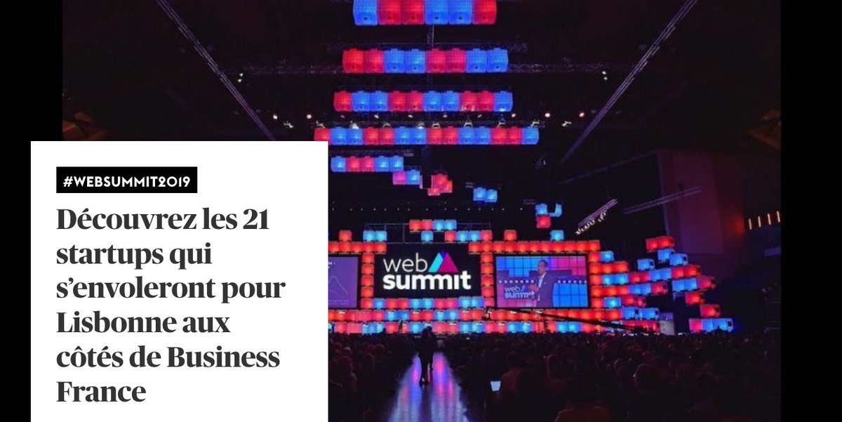 #WebSummit2019 5 startups de <a href="/NvelleAquitaine/">Nouvelle-Aquitaine</a> parmi les les 21 startups qui s’envoleront pour Lisbonne aux côtés de Business France 🇵🇹 👉 <a href="/_SilentSpace_/">Silent Space®</a>  <a href="/Numii_IoT/">Numii®</a> <a href="/UlloWorld/">Ullo</a> @Chandago_ <a href="/bziiitBOOSTER/">bziiit</a>
mais aussi <a href="/Dipongo_team/">Dipongo</a> et @rendementlocati 🔥

maddy.news/2p6nhXF