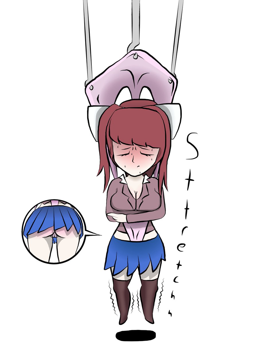 #ddlc #wedgie #panties #booty #girlwedgie #hangingwedgie.