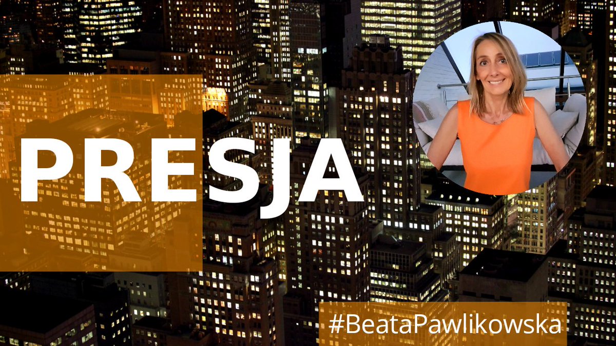 Presja to nacisk. Kiedy żyjesz pod presją, masz poczucie zniewolenia i braku sensu. Tracisz radość, czujesz się bezradny i zagubiony. Ja też tak się kiedyś czułam. Zapraszam na premierę nowego filmu o godz 12.00 na beatapawlikowska.com