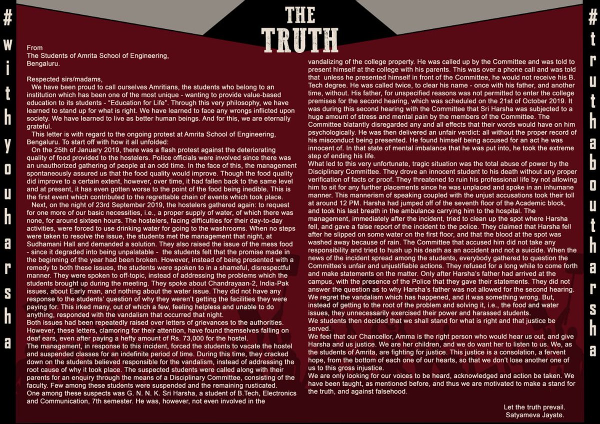Uddesh74912085's tweet photo. #truthaboutharsha
#withyouharsha https://t.co/R1typGTyfz