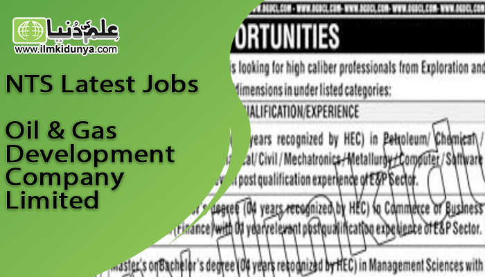 ilmkidunya's tweet photo. NTS Announced Latest Jobs In Oil And Gas Development Company Limited 24 Oct 2019

#jobs #govtjobs #gasdevelopment #oildevelopment

https://t.co/5MxCIenw1y https://t.co/te7w18ZkZA