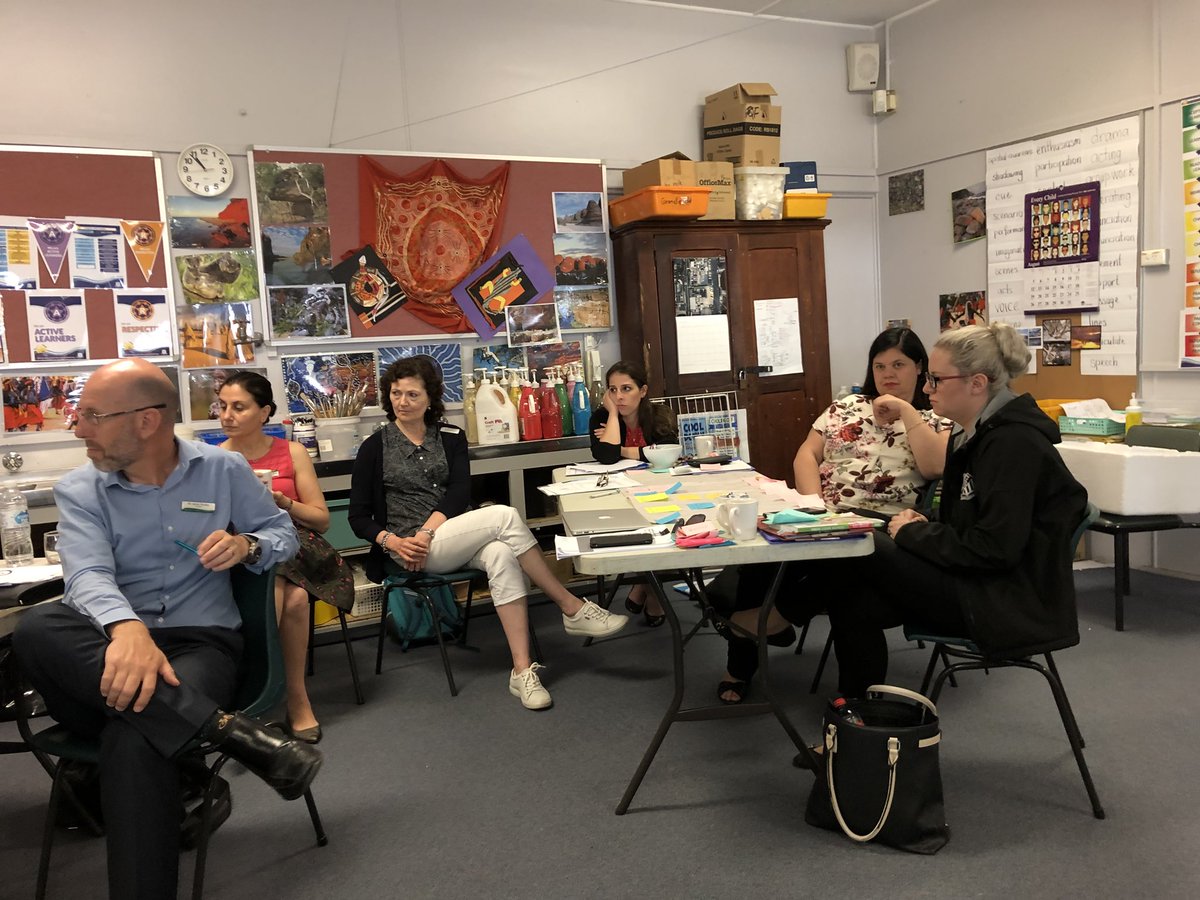 Rich discussions at IR today. #student #teacher #task #BuildingTeacherCapacity <a href="/HelenMorgani/">Helen Morgani</a> <a href="/nasimzereka/">nasim</a> @Nanabarb99 <a href="/carolina_T93/">Carolina Tapia</a> <a href="/samanthanicola3/">Samantha Nicolaou</a> <a href="/OldGuildfordPS/">Old Guildford PS - Built on Darug Land</a>