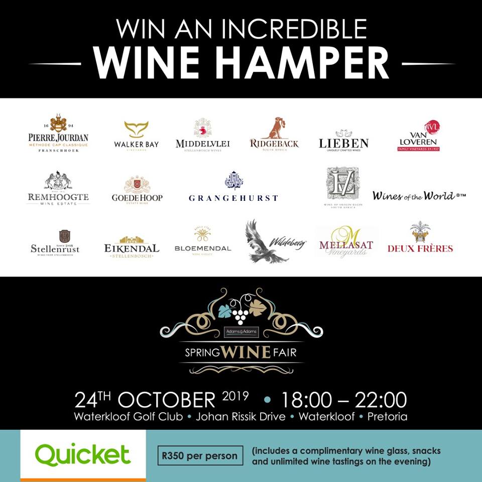 Middelvlei_Wine's tweet photo. There are only a couple of hours left to enter the #SpringWineFair competition where you can win 17 excellent wines. Head over to our Facebook page to enter.
https://t.co/Ks8llJHTrw
#drinkMiddelvlei https://t.co/aAlUofBRLv