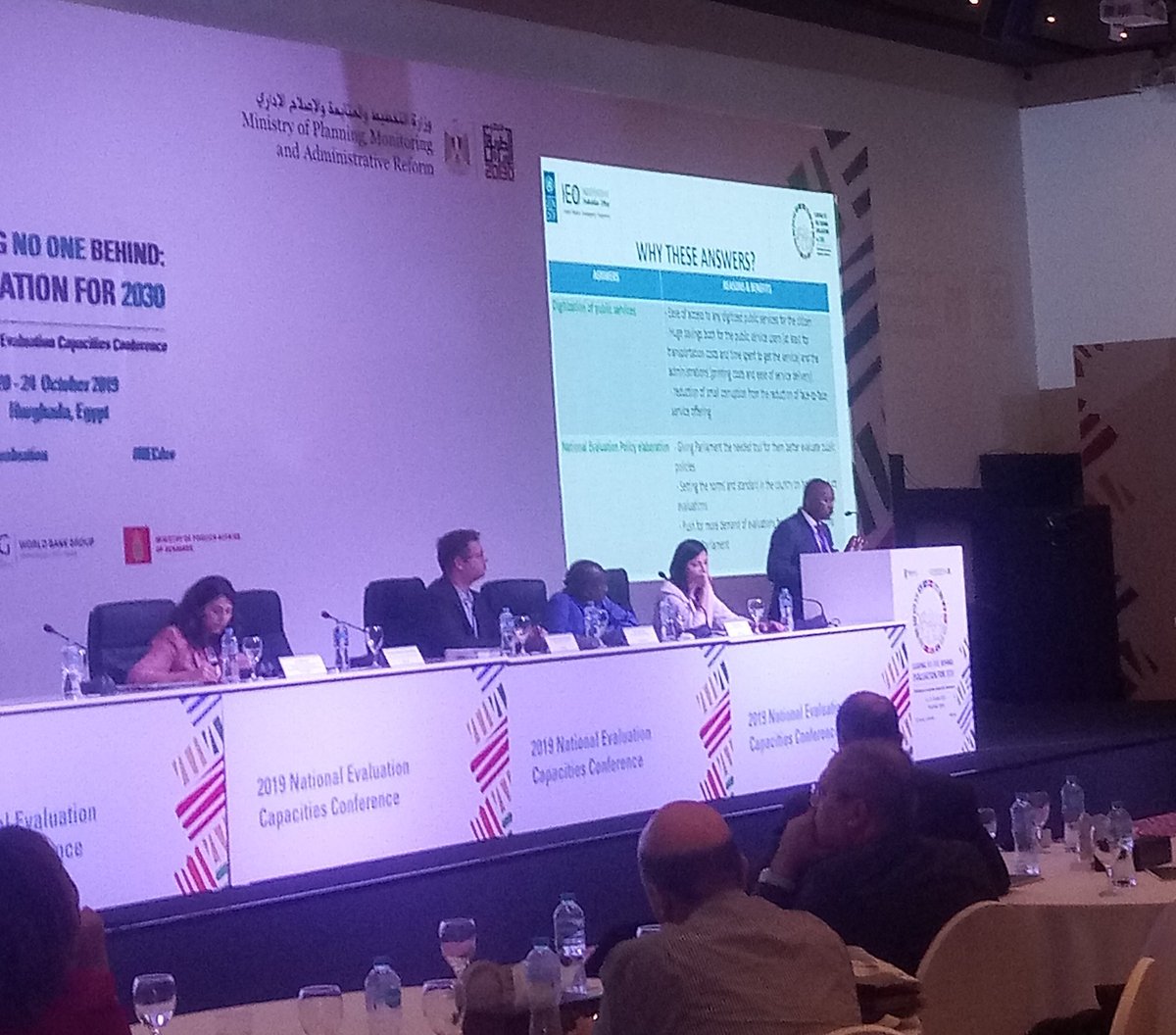 gkonci's tweet photo. Happening now, learning about a well thought national evaluation policy design process in #Madagascar at  #NECdev #bryant https://t.co/CyO3tNblul