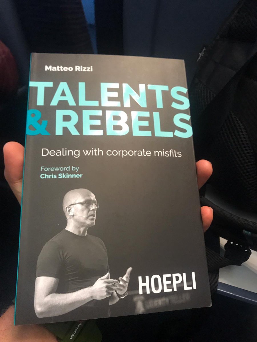 matteorizzi's tweet photo. I will be officially be giving the first presentation of my new book, โTalents and Rebels: Dealing With Corporate Misfits.โ #talentandrebelsthebook #Novathon https://t.co/x2QTnA6whu