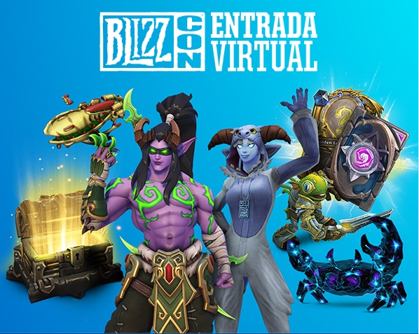 📢 Nuevo sorteo de una 1 Entrada Virtual para ver la #BlizzCon2019 y obtener los diferentes obsequios digitales incluidos.

Para tener un criterio a la hora de realizar el sorteo, basta hacer 🔁 RT a este tweet para poder participar.

🗓️ Fecha límite: 31 de octubre.