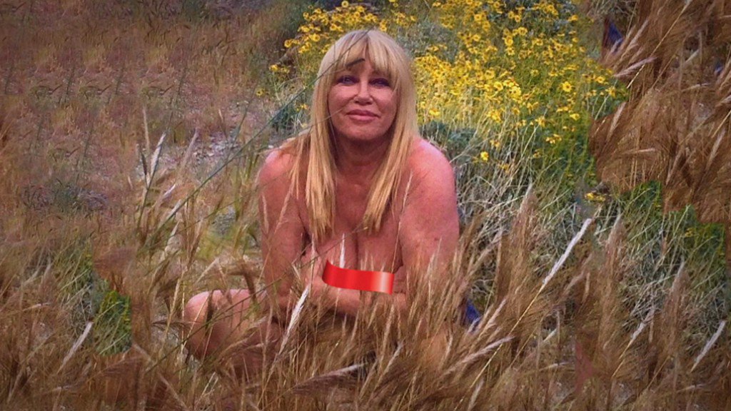 Here's what Suzanne Somers thought as she posed naked at 73. ietv.co/3...