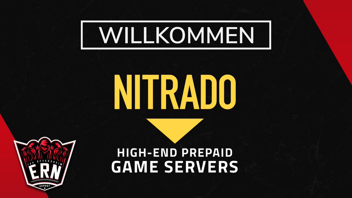 esportrn_'s tweet photo. ❗️Announcement❗️

Herzlich willkommen @nitrado 

Wir freuen uns, einen weiteren regionalen Partner an unserer Seite zu begrüßen, der uns mit den besten Gameservern versorgen wird!

#ern #tsvo #partner #Nitradofamily https://t.co/oDDfY8IXsR