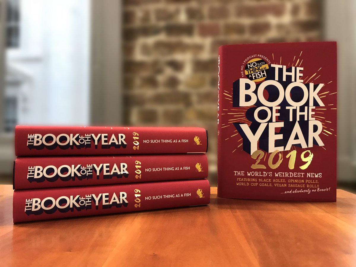 The Book of the Year 2019 is out now, and if you'd like to be in with a chance of winning one of three signed copies, just RT before 12:00pm tomorrow! 
Or you can buy a copy at your local bookshop or bit.ly/2Ivysj3!  #competition