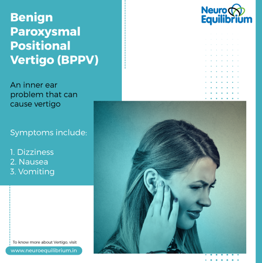 BPPV is an inner ear problem, characterized by a sudden sensation of spinning when changing position or turning in bed. 
Get to know more about the BPPV and  its treatment here bit.ly/2BeXZca 
Let’s #FightVertigo together.
#Neuroequilibrium #Healthylife #Healthyhacks