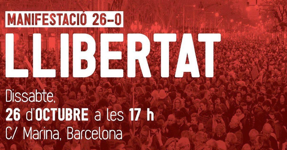 anticapiCat's tweet photo. La #Sentencia1O + la llei mordassa han estat l'estratègia del règim, per retallar drets civils.
Mobilitzem-nos per l'autodefensa, l'amnistia, l'autodeterminació i la llibertat.
#TombemElRegim
📅#26O 17h.
📌C. Marina https://t.co/4y10XFsYPo
