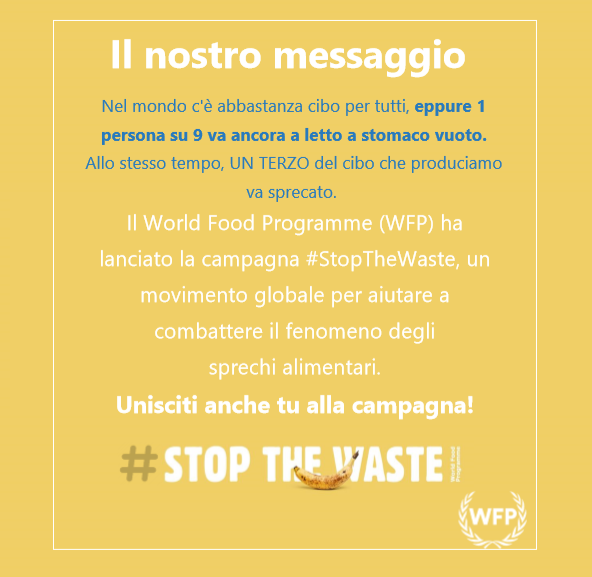 gianluigibuffon's tweet photo. L’obiettivo #FameZero e’ ancora più vicino se cominciamo a evitare gli sprechi inutili.
#StopTheWaste con il @WFP https://t.co/7k0v6u8uoN