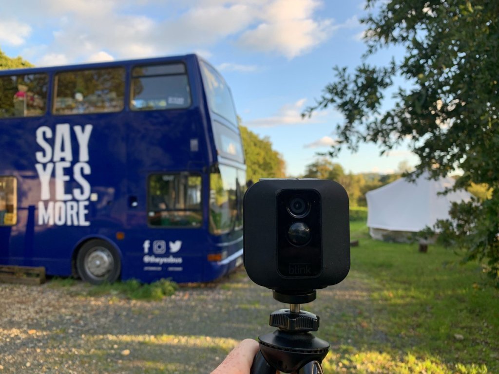 iotosphere's tweet photo. Can you believe that Blink cameras are used to protect a bus? Read how adventurers at the @theyesbus community use Blink for security on their converted solar-powered bus :… https://t.co/t6Vszb0Y85 https://t.co/jw0ldczs4W