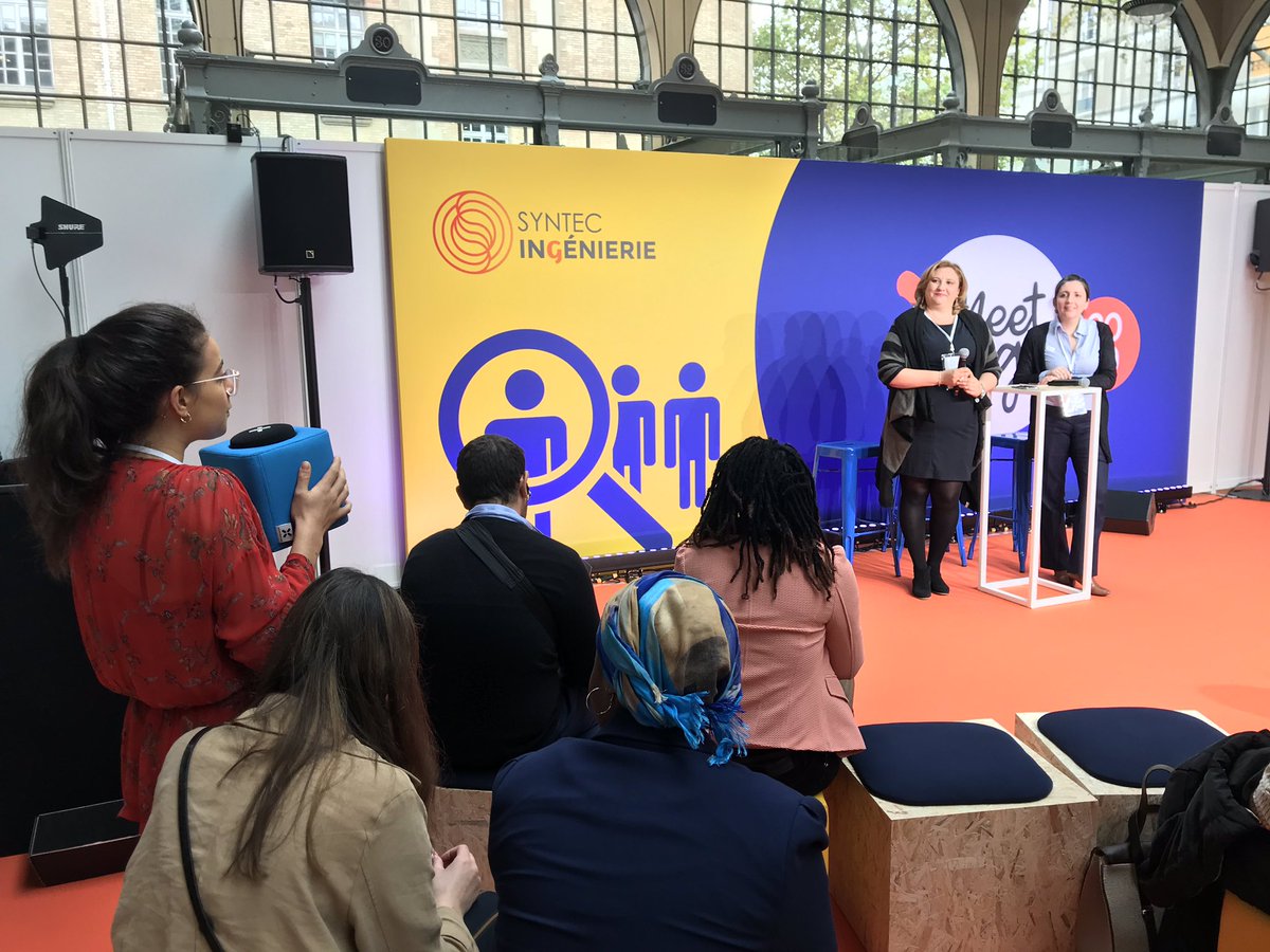ConceptdAvenirs's tweet photo. #MeetIngé2019 Des #étudiantes #ingénieures témoignent des obstacles qu’elles peuvent rencontrer en #entretien lors de leur recherche d’emploi. #féminisation #empowerment #plafonddeverre https://t.co/8z4oGBccDR