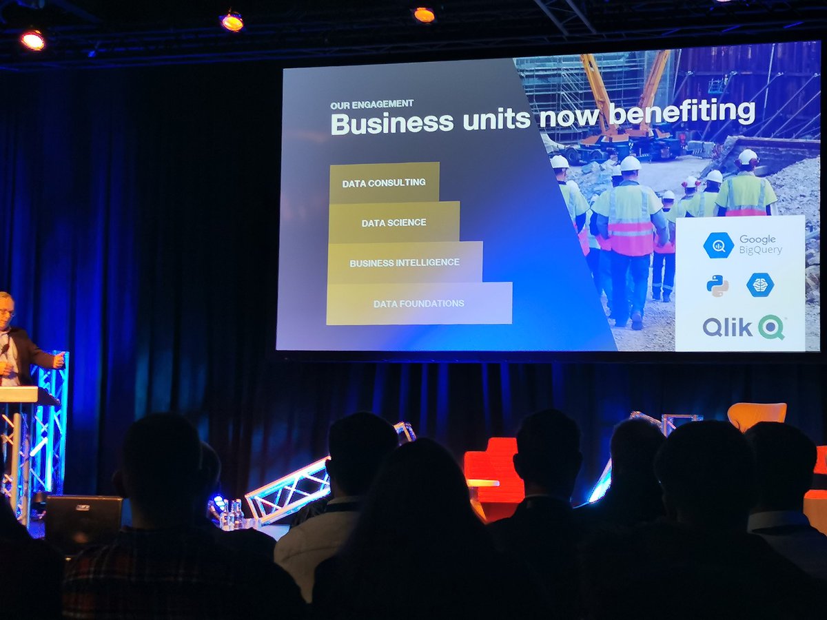 CiaraGCampbell's tweet image. At the #BDB19 #bigdataconf #smartBelfast Travis Perkins sharing their approach to Data gathering, mining, sharing and and the benefits. Using tools such as revitt @qlik and @googleanalytics  unlocking value of 5 x Roi &amp;amp; prediction of x15 in future. Data driven is key!