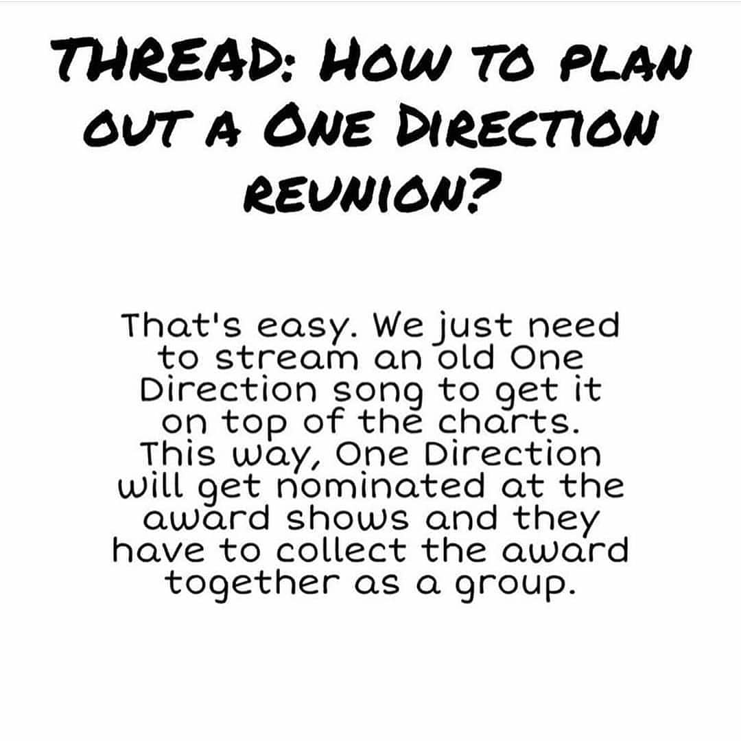 Anna___HS's tweet image. C'mon guys, we can make this work!!!
#StreamDragMeDown #StreamInfinity #onedirection #1D #1dreunion #onedirectionreunion