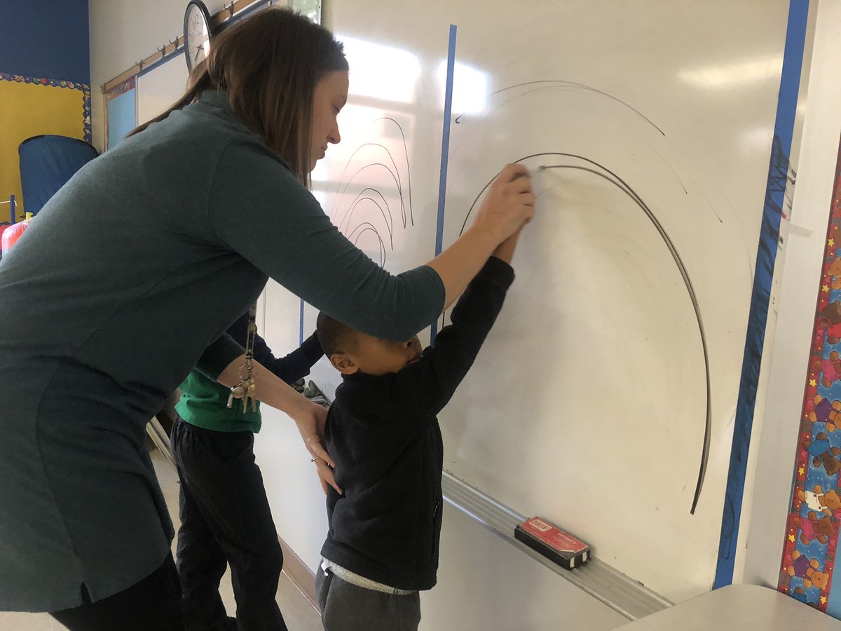 Student experts showing off their jumping rainbows for Team <a href="/MrsKobermannRBE/">Haley Kobermann</a> in the motor lab. <a href="/rbebears/">Rock Bridge Elem</a> #wearerbe
