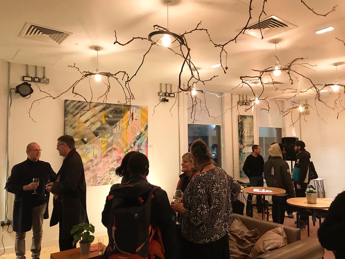 streathamspace's tweet photo. A busy private view last night ๐จ๐๐ท
Did you know you can exhibit art work here, hire our bar, studio and office spaces? Full details on our website (link in bio) ๐ญ โข
โข
#localspaces #creativespace #mystreatham #streathamhires #creativehires #supportingartists #neighbourhood https://t.co/MT2S9JtXxT