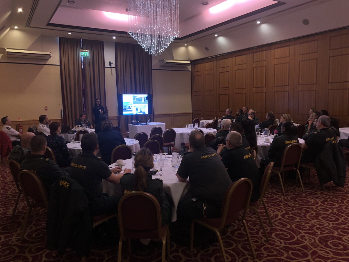 Claire_YAS's tweet photo. Great morning with great interaction at the West Yorkshire staff engagement session today. Discussing the workforce plan, development and AVP.  @YorksAmbulance https://t.co/Nfw1v6emk5