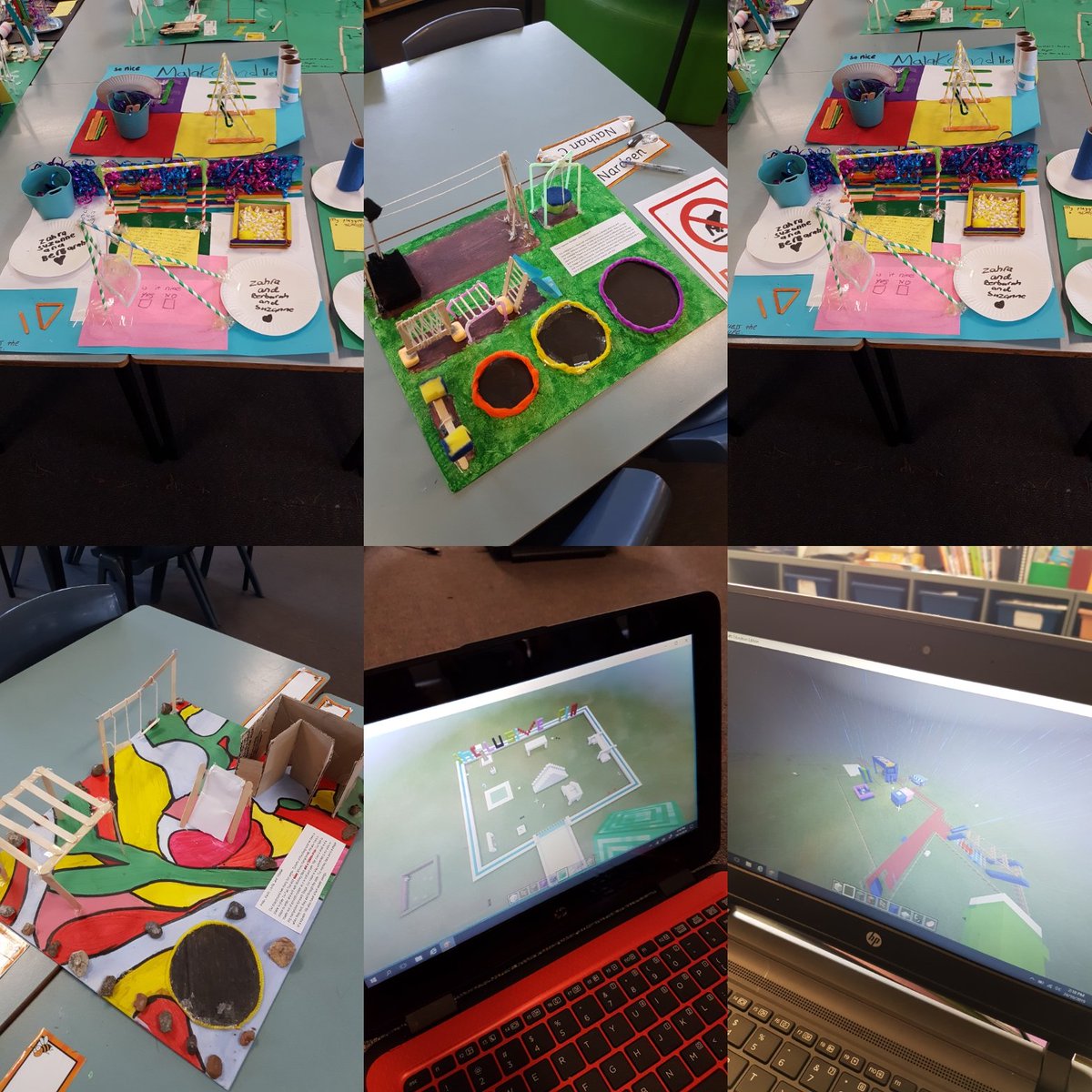 MissTBrady's tweet photo. We were lucky enough to visit @fairvaleps inclusive playgrounds today. Our K-6 STEM project has produced some amazing ideas, #KB2019 were blown away with some of the exciting playgrounds! Thank you to all of the teachers and students! @Laws6 @AnthonyPitt4 https://t.co/Okh10cbxJk