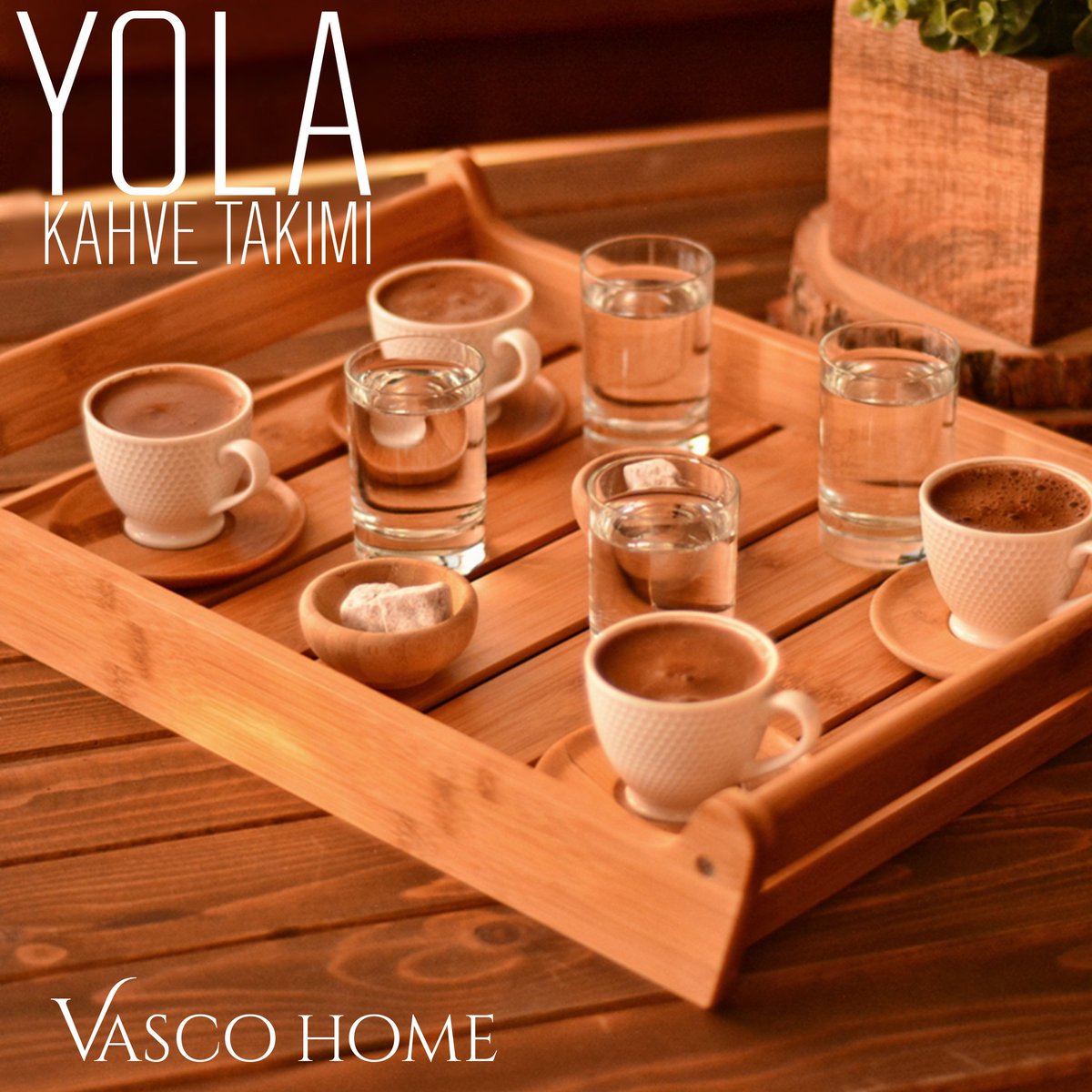 Bambu Yola Kahve Takımı Vasco Home’da !

Bambu ve porselenin muhteşem uyumu, kahve fincanlarını da şenlendiriyor. 

Bambu Yola 6 Kişilik Kahve Takımı zarif fincan ve tabaklarıyla sunumlarınıza destek veriyor.

#bambu #bambuservis #bambusunum #kahvefincanı #kahvetakımı