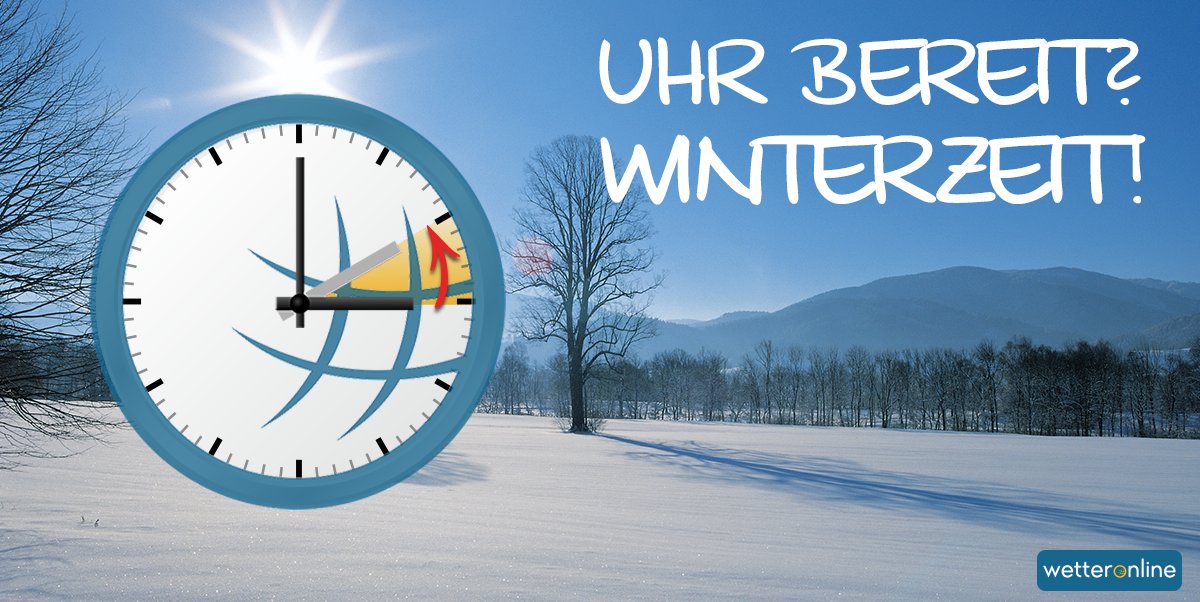 WetterOnline's tweet image. Heute Nacht werden die Uhren von 3 Uhr auf 2 Uhr auf die Normalzeit  zurückgestellt. 

❓ Wie ist eure Meinung zur Zeitumstellung?

#Zeitumstellung #Normalzeit #Winterzeit #nurSpaß