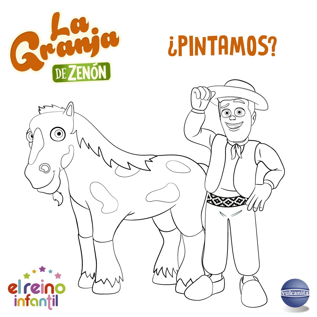 Vulcanita on X: vulcanita-on-x-los-personajes-de-la-granja-de-zen-n-son-muy-simp-ticos-podes-imprimir-y-comenzar-a-pintar-a-zen-n-y-al-caballo-percher-n-cancionesdelagranja-lagranjadezenon-granja-canciones-reinoinfantil-juguetes-https-t-co-lrqon30pcx